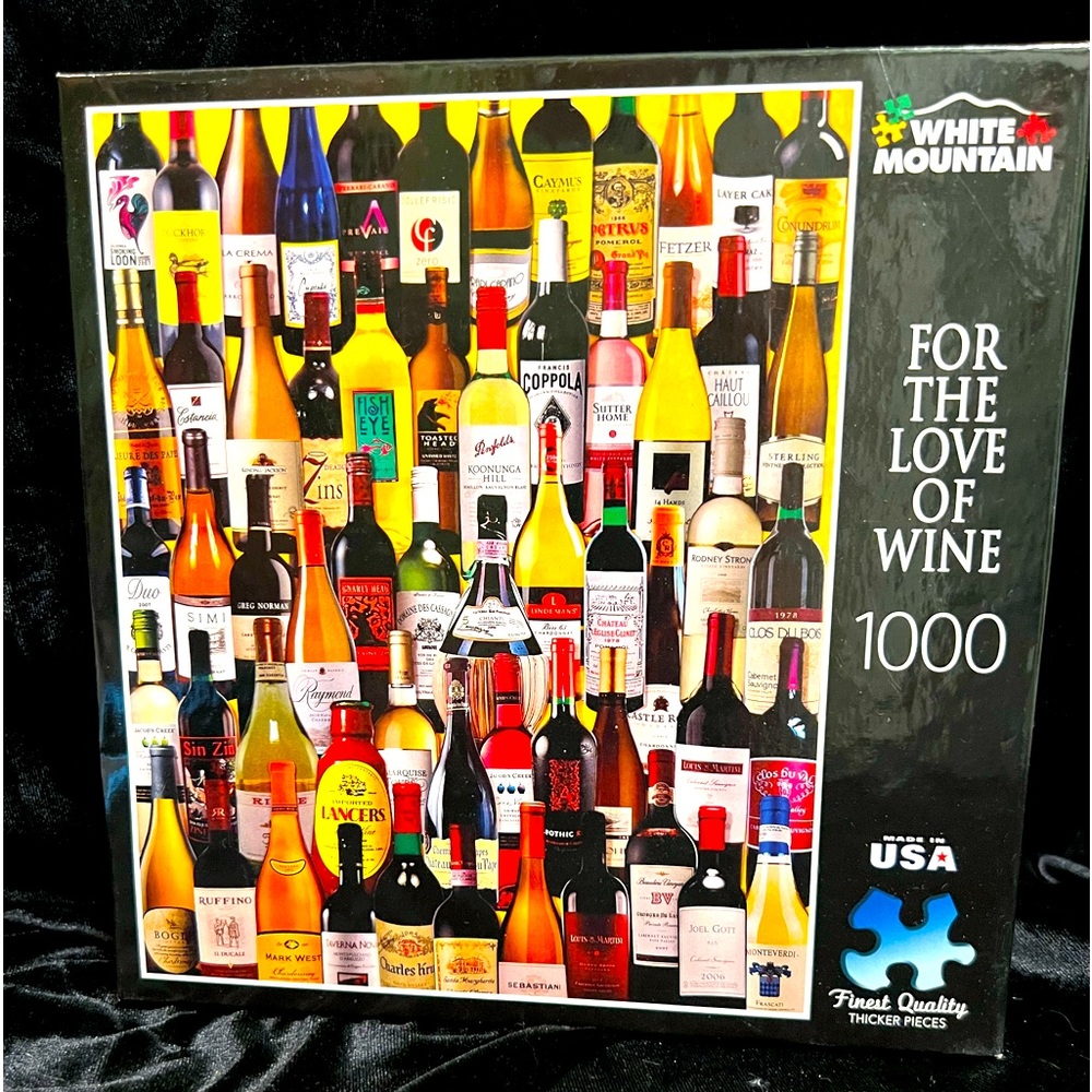 1000 piece Puzzle🍷🍾
